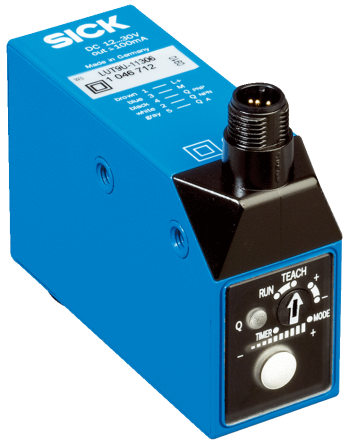 SICK Датчик LED 40 мм, NPN, PNP, 100 мА, IP67 30V dc