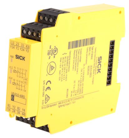 SICK UE410 Серия Модуль Выхода, 2 Выхода, 30V dc, 4 NO