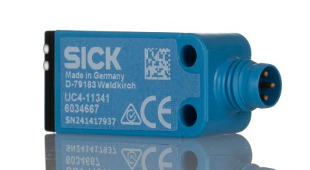 SICK UC4-11341 Блоковый датчик приближения UC4, M3 100 мм 200 мА PNP 30V 30 V dc