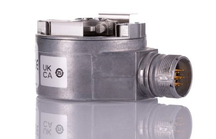 SICK AFS/AFM60 SSI Серия Абсолютный энкодер 32V, 8192 ppr, SSI сигнал, Сквозной полый вал, 15 мм