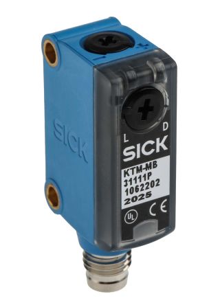 SICK Датчик контраста белый LED 12.5 мм, NPN/PNP, 100 мА, IP67 24V dc