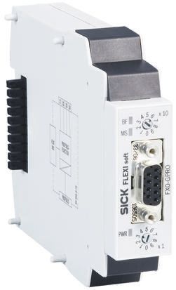SICK FX0 Серия Модуль безопасности, 1 Вход, 5 Выходов, 24V dc
