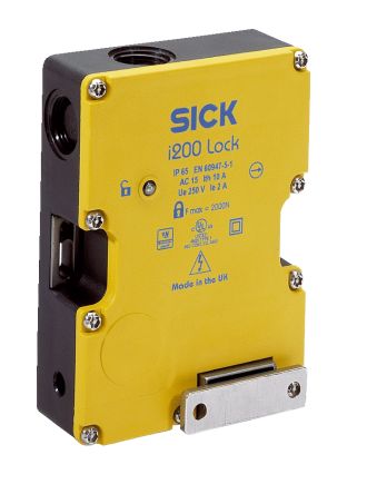 SICK i200 Серия Электромагнитный Замковый Выключатель, Питание для Блокировки/Разблокировки