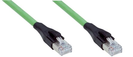 SICK RJ45, 10 m Ethernet кабель, зелёная полиуретановая оболочка