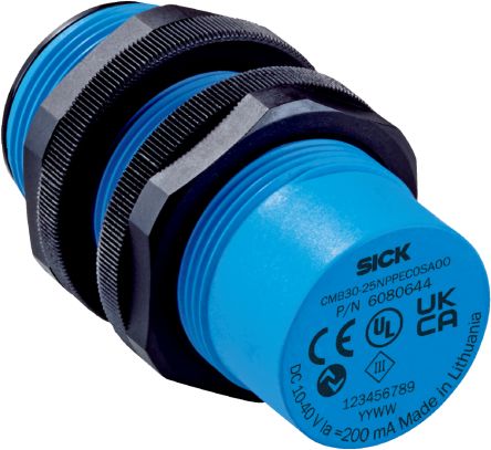 SICK CMB30-25NPPEC0SA00 Резьбовой Барабанный Датчик Приближения CMB30, M30 200мА 36 V dc