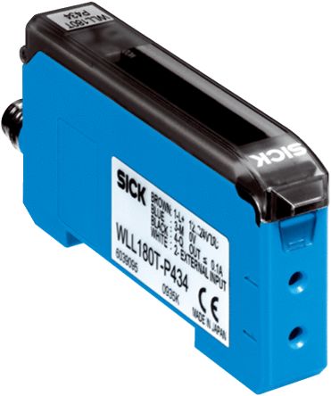 SICK Оптоволоконный Датчик 20 м, PNP Выход, IP50