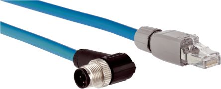 SICK SSL, 30 м Cat5 Ethernet Кабель, Зелёный, Экранированный ПВХ Оболочка