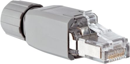 SICK STE Серия Ethernet разъём мужской, Cat5e, Cat5 экранированный прямой 4-х контактный