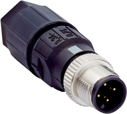 SICK Разъем, 4 контакта, разъем M12, штекер, мужской, IP65, IP67, серия STE