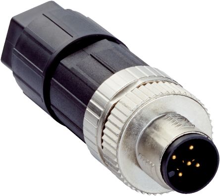 SICK Соединитель, 5 контактов, M12 Соединитель, Вилка, Мужской, IP67, Серия STE