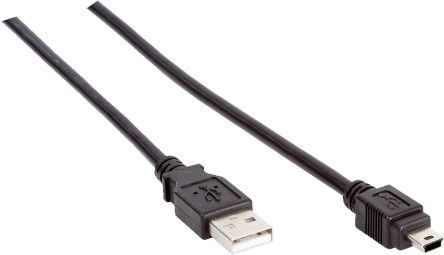 SICK Мужской USB Тип A к Мужскому Мини USB Тип A Кабель соединителя, 3 м