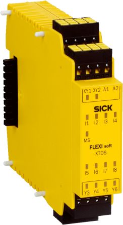 SICK FX3 Серия Безопасный Контроллер, 8 Безопасных Входов, 13V dc, 30 V dc