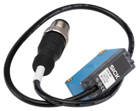 SICK Датчик контраста RGB LED 12.5 mm, NPN, 50 mA, IP67 24V dc