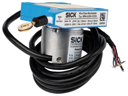 SICK ECOline Серия Линейный Измерительный Кодер 30V, 2500 ppr, HTL Сигнал, Серво Фланец Тип, 6 мм